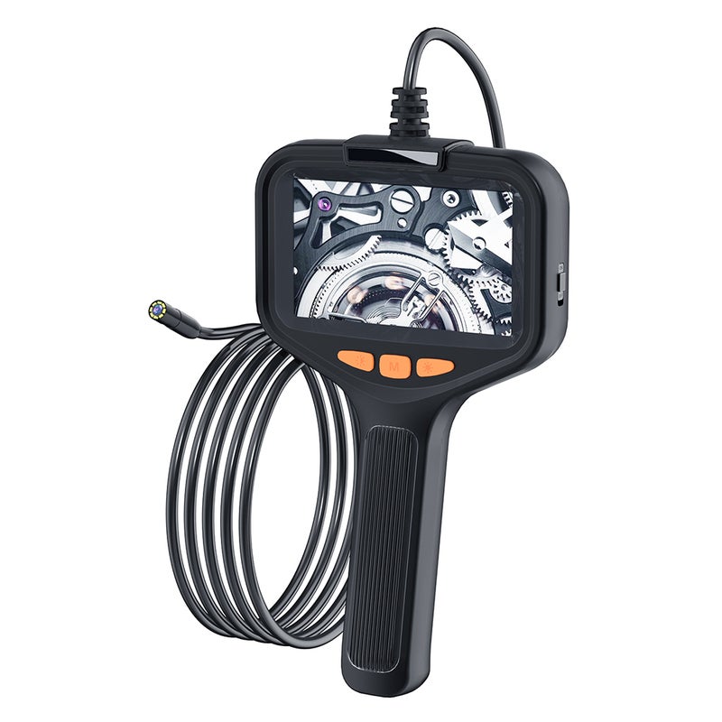 Endoscope Camera with Light, HD 1080P Borescope with 4.3'' Screen 8 Adjustable LED Lights, Inspection Camera with 32.81ft Rigid Cord - Image 2