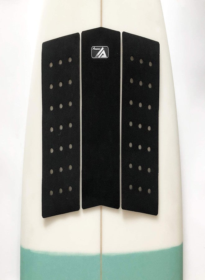 AQUBONA 3 Piece Stomp Pad Surfboard EVA Traction Pad with 3M Adhesive Professional Tail Pad/Applies All Boards - Surfboards, Shortboards, Longboards, Skimboards/Multiple Color Choices - Image 5