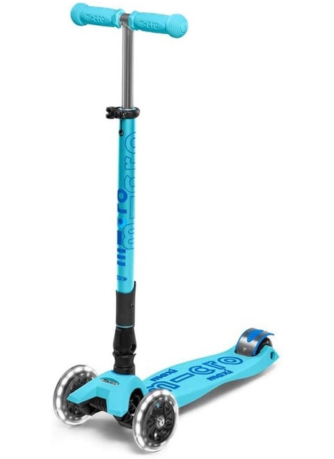 Micro Maxi Deluxe Foldable Bright Scooter, Blue, MMD092