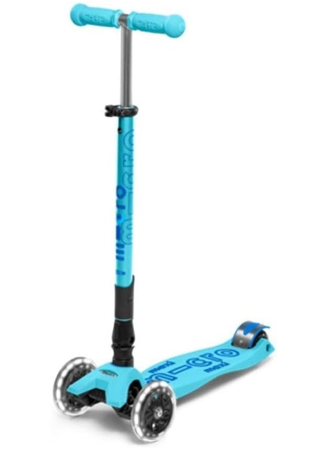 Micro Maxi Deluxe Foldable Bright Scooter, Blue, MMD092