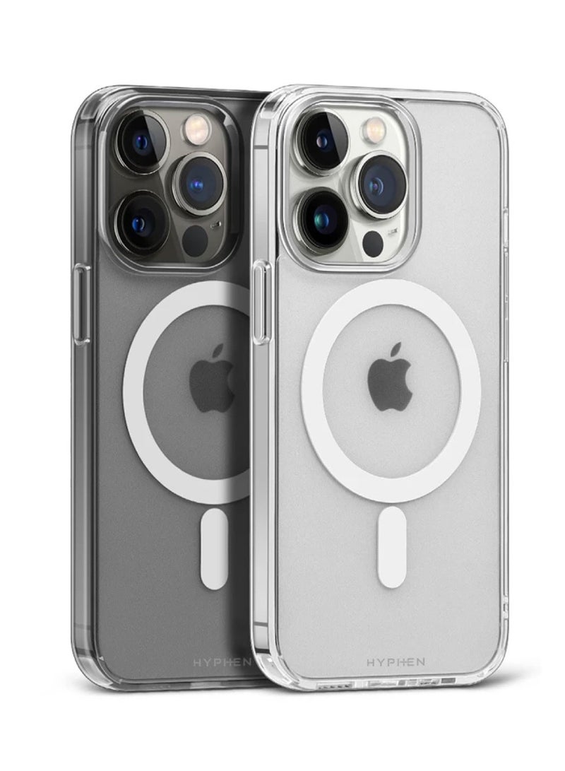 HYPHEN AIRE For MagSafe Clear Case - Compatible With iPhone 14 Pro Max - 6.7 | Clear & Light Material | TPU Material | Shock-Absorption Flexible Case Clear - Image 1