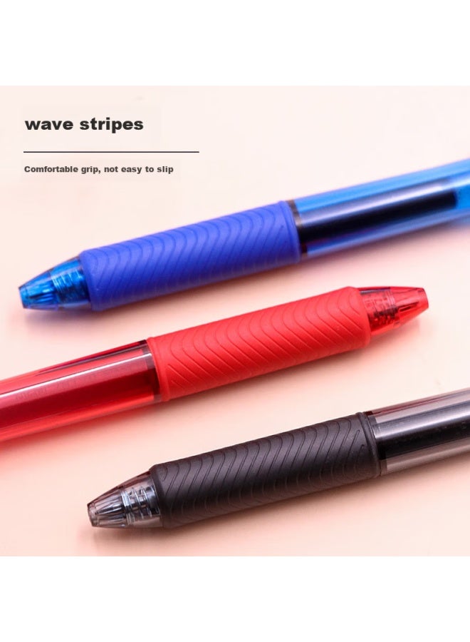 Pentel Bl107 Retractable Gel Pen 0.7Mm High-End Business Student Quick-Drying Water-Based Pen Office Supplies Stationery Red 12-Pack - Image 4