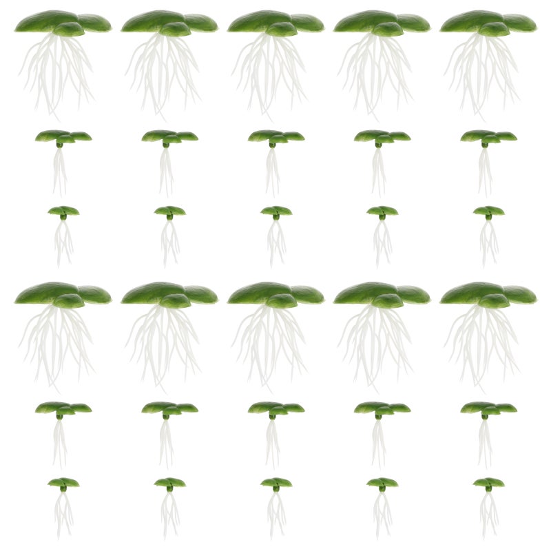 🌱 نبات عائم صناعي للزينة باللون الأخضر - Image 1