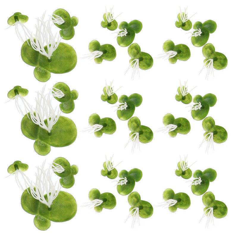 🌱 نبات عائم صناعي للزينة باللون الأخضر - Image 3