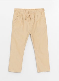 LC WAIKIKI Elastic Waist Basic Velvet Baby Boy Trousers  - Image 1
