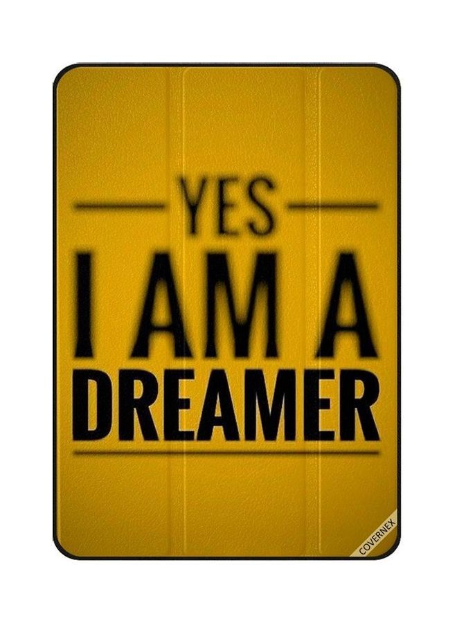 نيبمينينت غطاء حماية بطبعة عبارة "Yes I Am A Dreamer" لجهاز أبل آي باد برو من الجيل الثاني متعدد الألوان