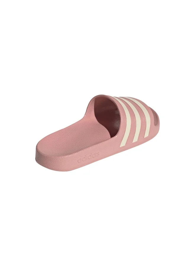 adidas أديليت أكوا وردي سلايدز رياضية للنساء 4