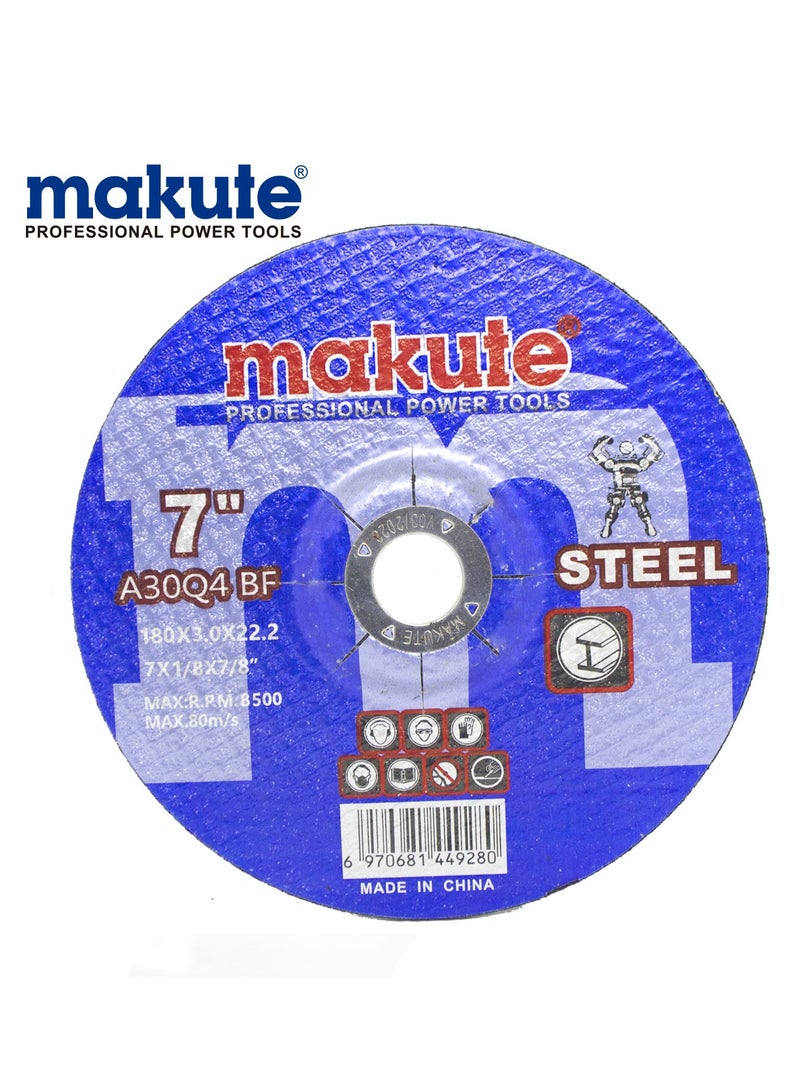 makute Steel Granding Disc 7" 180*6