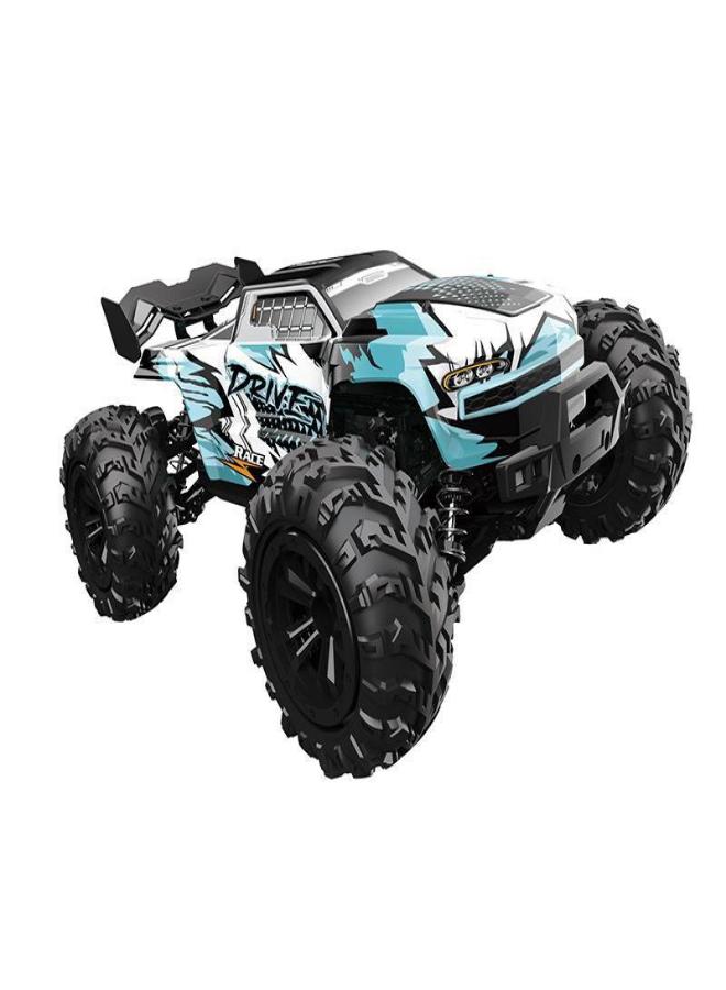 JJRC cross-border brushless four-wheel drive high-speed racing full-scale remote control 1:16 off-road RC model professional racing toy(Q117-B Blue, 1:16) - Image 1