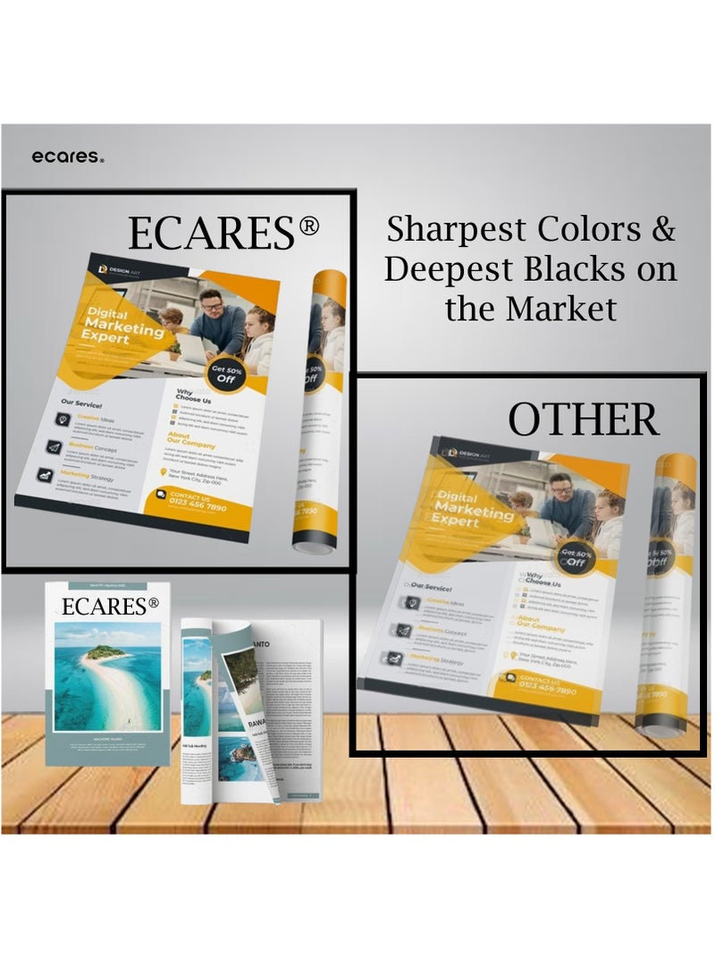 ECARES® 207A Compatible Toner Cartridge W2210 Color Laserjet Pro M255nw M255dw MFP M282nw M283fdn M283fdw Printer (Black) - Image 2