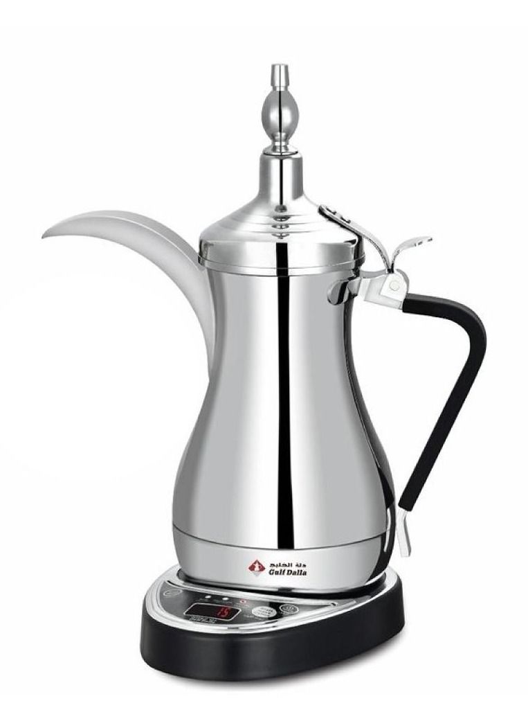 Gulf Dalla Electric Saudi Coffee Maker 1000W 1000ml Silver