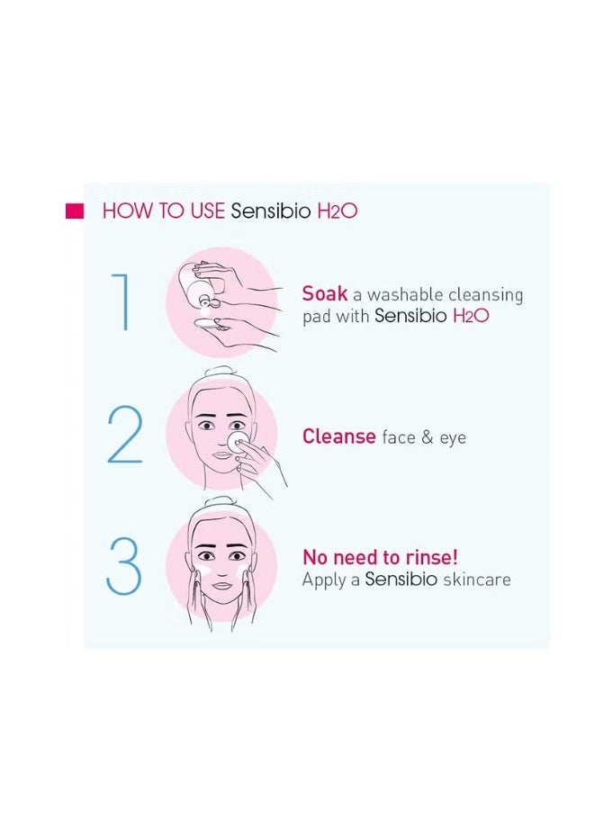 Bioderma Sensibio H2O Micellar Water Cleansing And Make-Up Remover Clear  - Image 3
