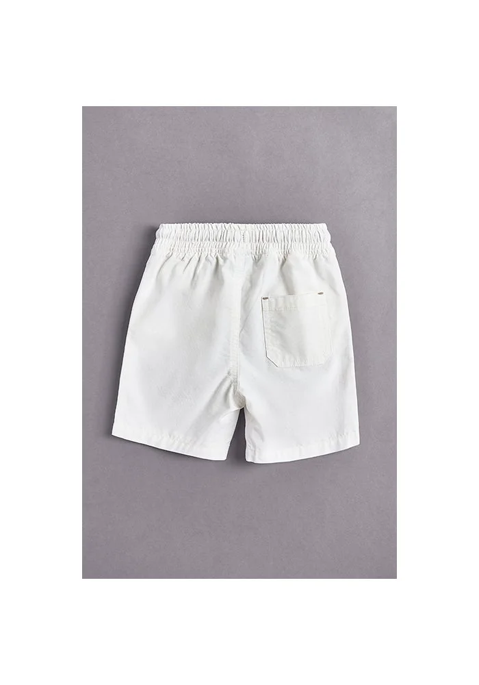 R&b Solid Shorts with Drawstring Waist