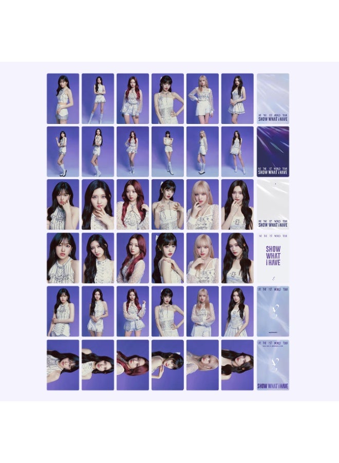 NIBEMINENT 6 Pcs Kpop IVE SHOW WHAT I HAVE Lomo Cards Card For Fans Collection Gifts - Image 3