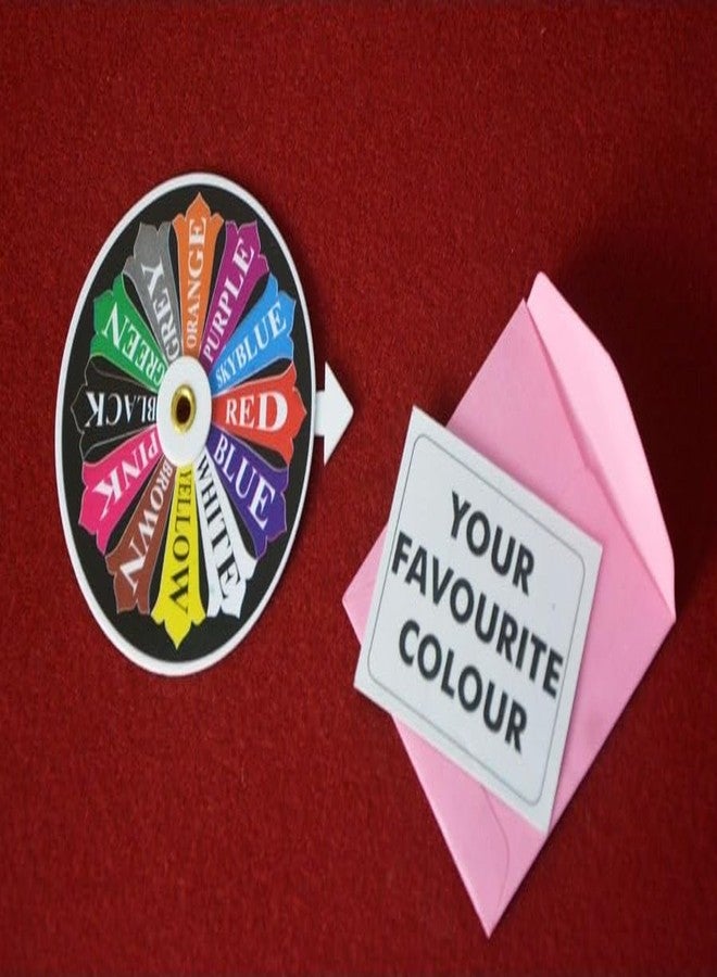 مايلز ماجيك خدعة عجلة العقل للساحر من مايلز ماجيك | أداة قراءة الأفكار والتنبؤ | سحر المسرح | سحر الشارع | خدعة سحرية عن قرب - Image 2