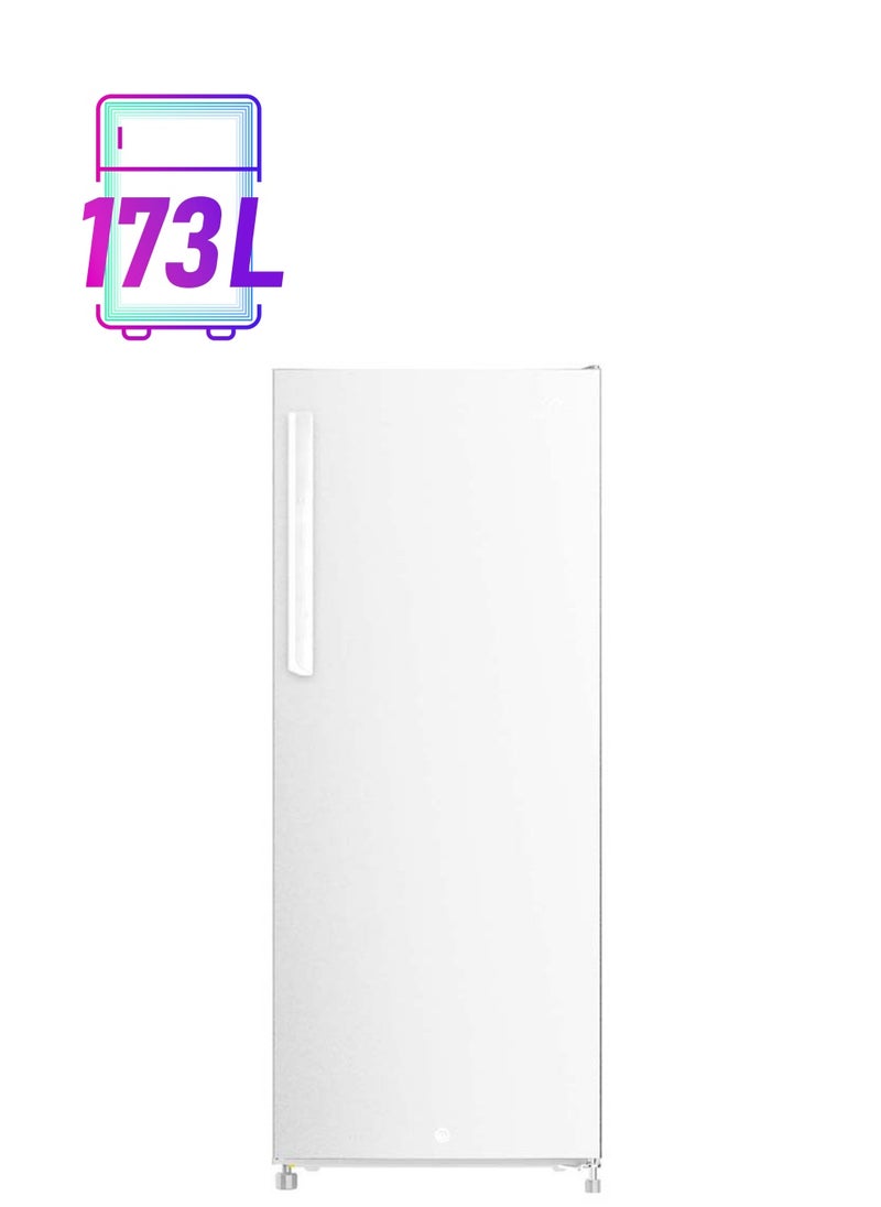 ClassPro - Single Door Refrigerator 173L Defrost System Interior LED D Class White - Image 1