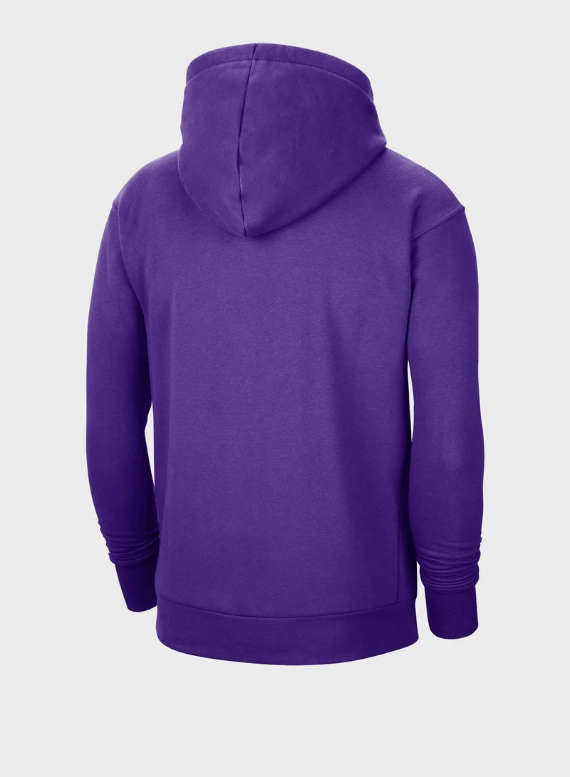 Nike Los Angeles Lakers Statement Fleece Hoodie