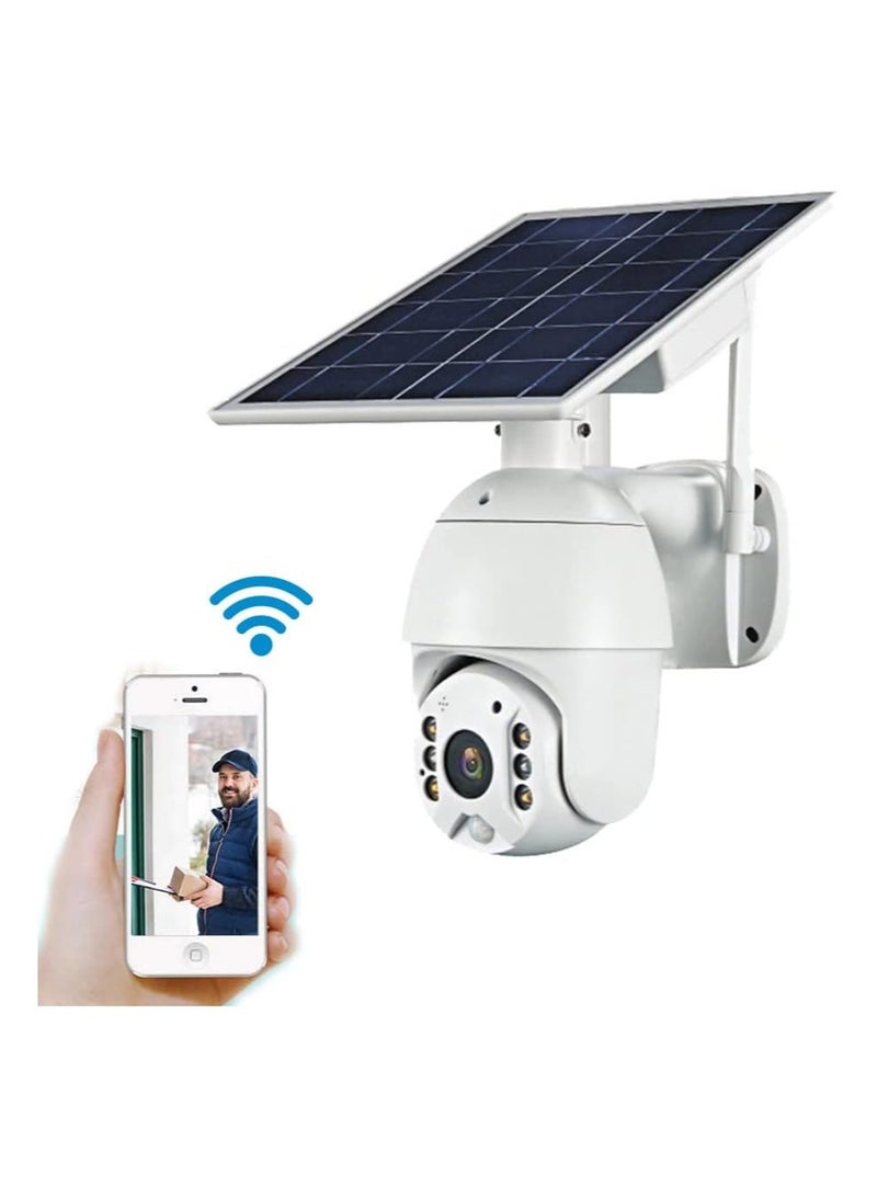 camera Outdoor Surveillance Waterproof Solar CCTV Camera 4G - Image 2