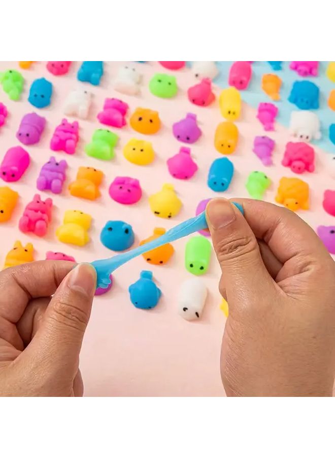 60 Pcs Cute Soft Squishy Toys Mini Mochi Squeeze Toys Party Favors Classroom Prizes Gifts - Image 3