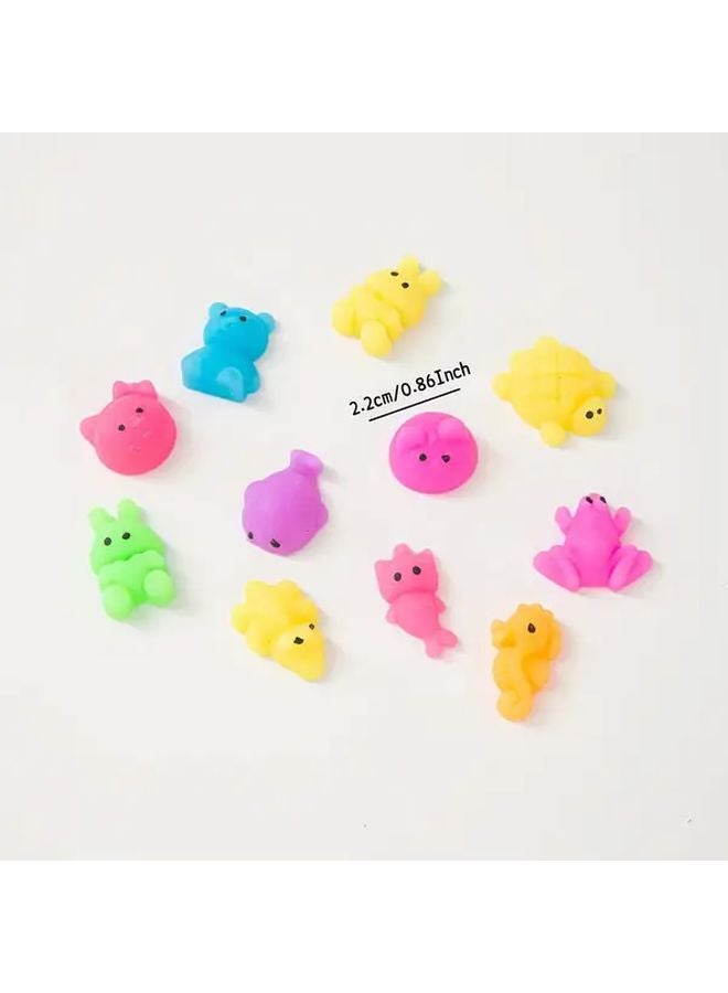 60 Pcs Cute Soft Squishy Toys Mini Mochi Squeeze Toys Party Favors Classroom Prizes Gifts - Image 4