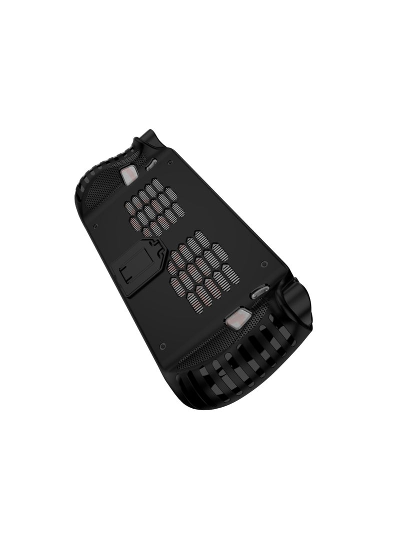 Silicone Skin for Lenovo Legion GO S Case with Stand 2025, Shockproof Anti-Scratch Non-Slip Grip Wrap Protective TPU Silicone Protector Cover with Kickstand (Black)  - Image 4