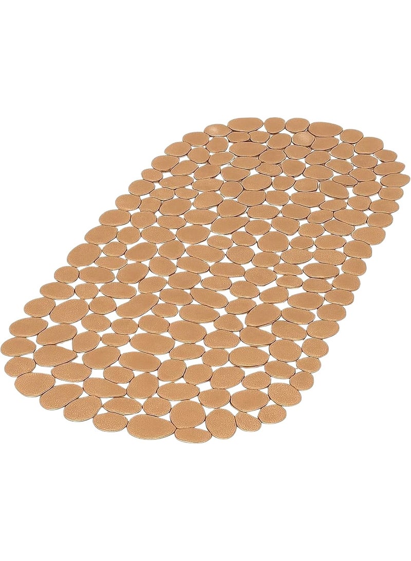 Non-slip Bath Mat - Gold - Image 1