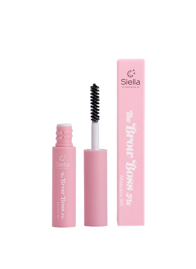 Siella Beauty The Brow Boss Fix Mascara 16h Transparent  - Image 1