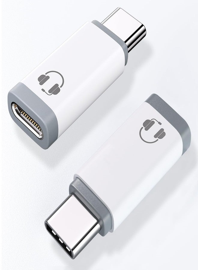 Jadebones 2 Pack USB C to Light-ning Audio Adapter, Type C Male to Light-ning Female Earphone Converter for iPhone 16/15, iPad Pro/Air, MacBook and More (Only for Headphone, No Charge) - Image 1