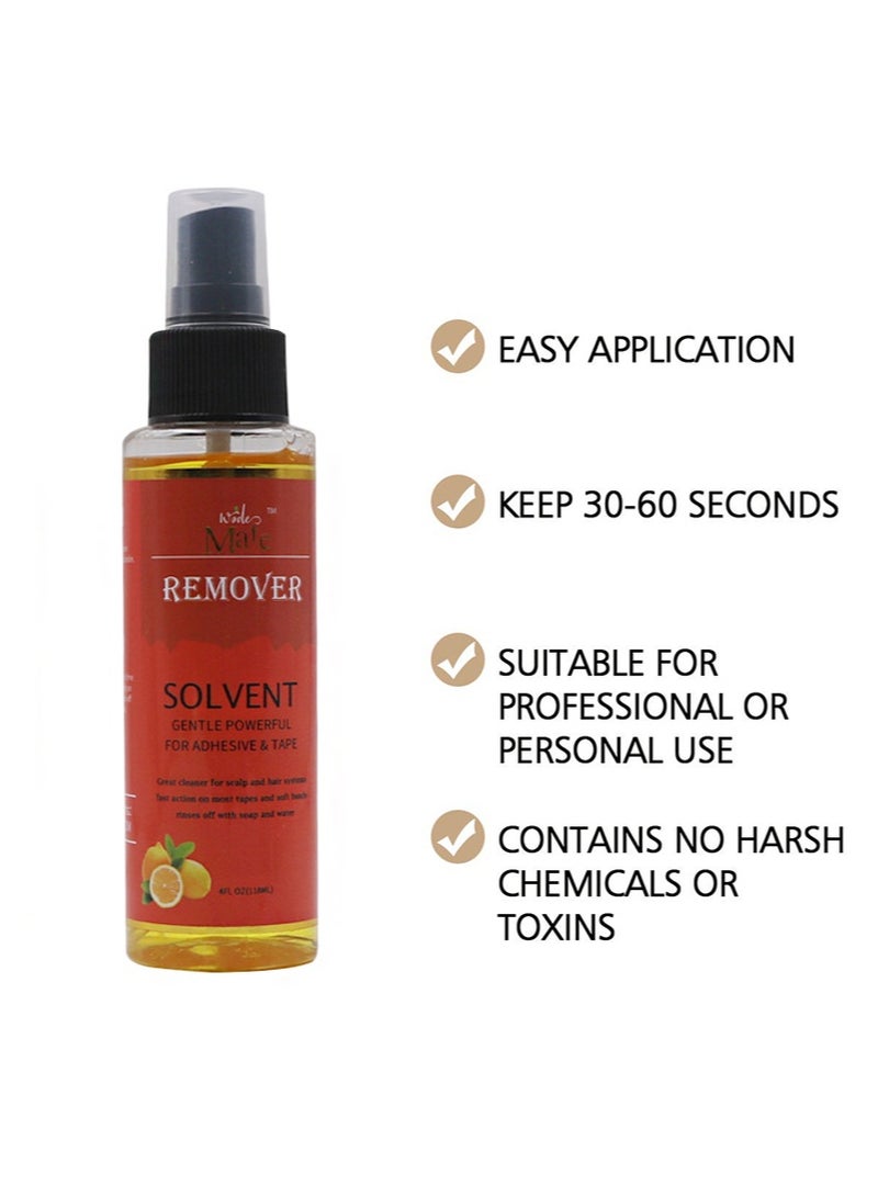 WodeMate Lace Wig Adhesive Remover Spray, Fast Acting Hair Extensions Remover & Extension Tape Remover, Removes Hairspray, Wig Tape & Double Sided Extension Tape - Image 3