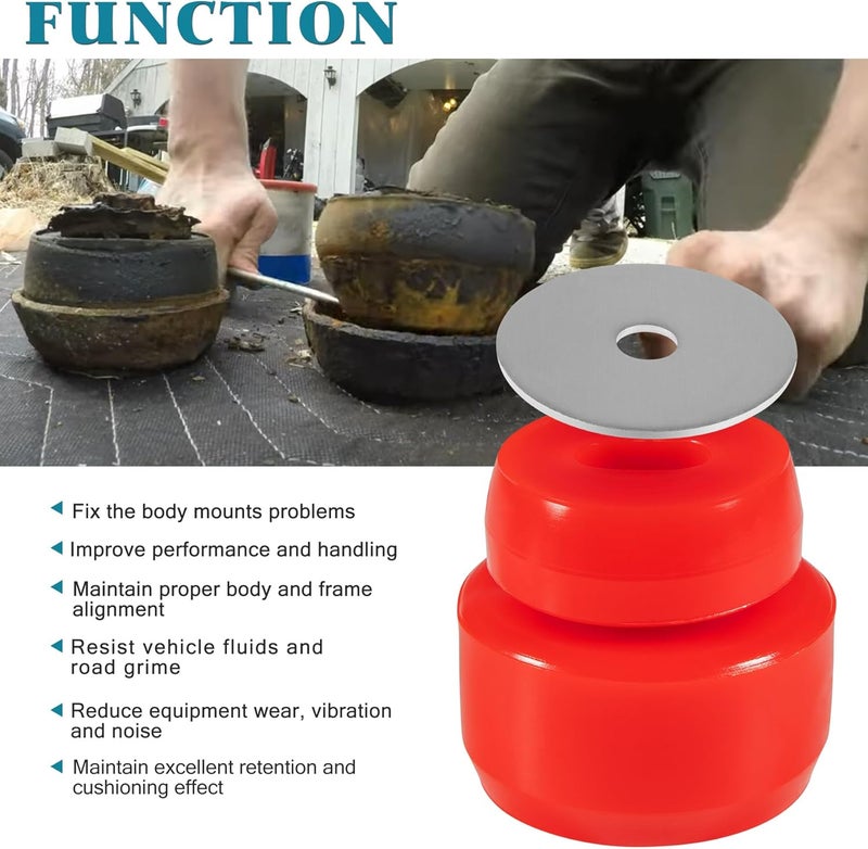 BELIFLY Body and Cab Mount Bushing Kit for Chevy Silverado & Sierra - Image 4