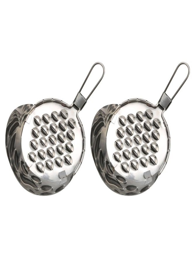 SHOWERORO 2pcs Bean Jelly Scraper Cold Noodle Scraping Tool Manual heese Grater Fruit Scraper for Home Restaurant - Image 1