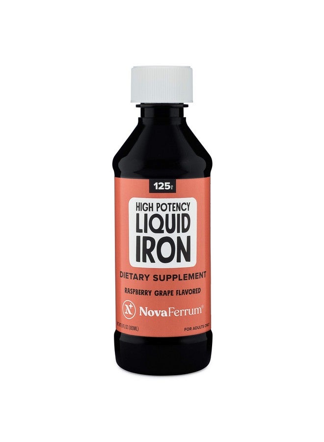 NovaFerrum Wow | 125 High Potency Liquid Iron Supplement | Liquid Iron for Adults | Iron Deficiency | 125mg of Iron Per 5mL Dose | Vegan Verified | Gluten Free Certified | Sugar Free - Image 2