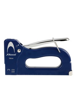 Rexel 1 Piece Blue Value Tacker with Ruler  - Image 3