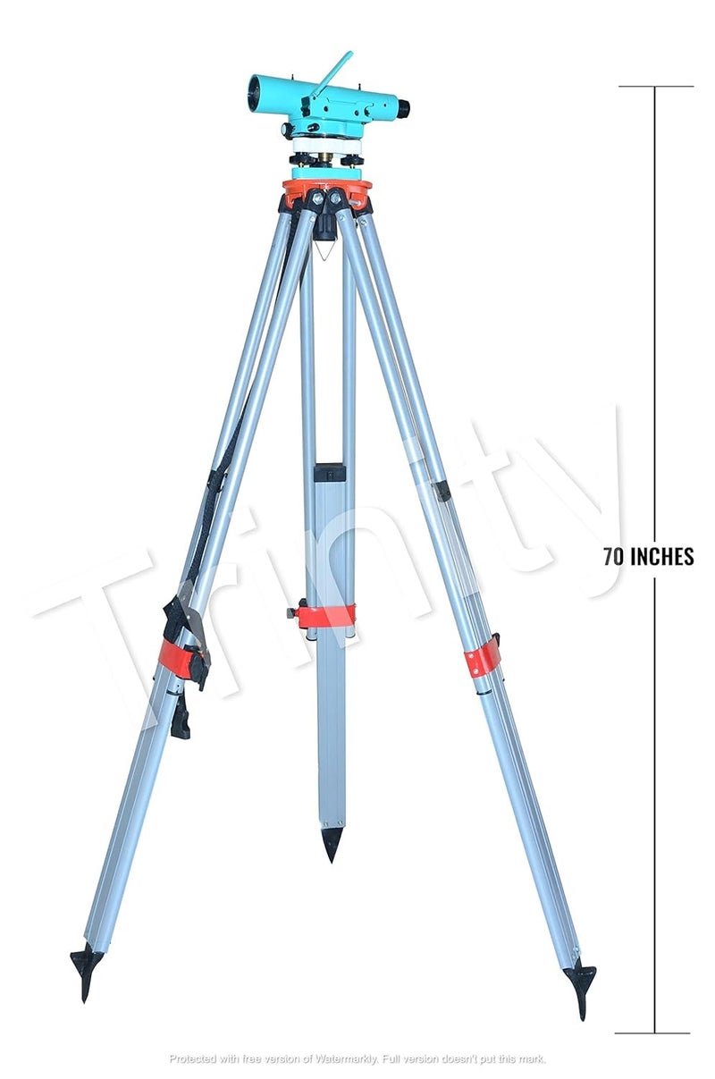 Trinity Dumpy DL 9 Engineer's Level 225 mm With Tripod Stand - Non-magnetic Precision Level 23 cm Pack of One - Image 5