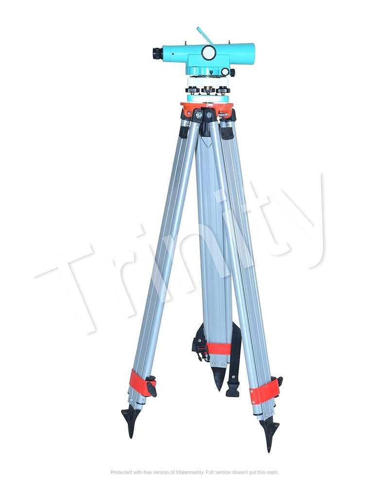 Trinity Dumpy DL 9 Engineer's Level 225 mm With Tripod Stand - Non-magnetic Precision Level 23 cm Pack of One - Image 2