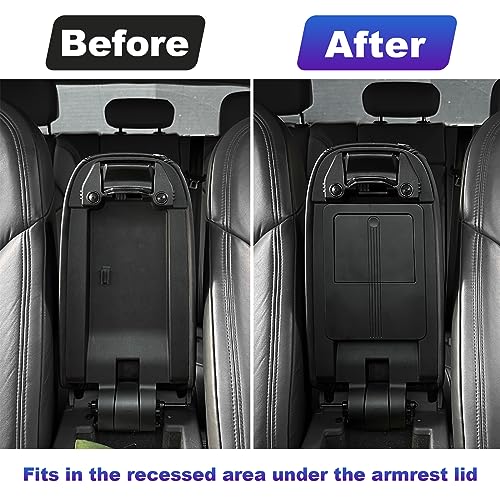 SDPVorn Armrest Lid Hidden Box for Ford Bronco Sport 2021-2024 Center Console Organizer Secret Compartment Interior Accessories - Image 2