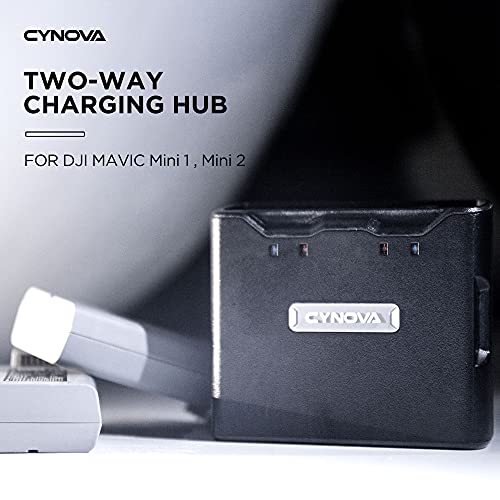 CYNOVA DJI Mini 2 Battery Charger, DJI Mini 2 Two-Way Charging Hub DJI Mini SE Battery Charger Compatible with DJI Mavic Mini 2 | Mavic Mini 2 SE for DJI Mini 2 Accessories & DJI Drone Accessories - Image 3