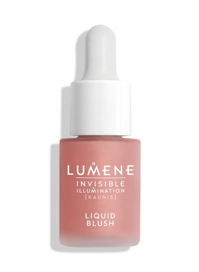 Lumene Invisible Illumination Liquid Blush Pink Blossom Dewy Makeup Cheek Tint With Luminizing Pigments For Hydrated Glowing Skin Weightless Liquid Blush For Cheeks (0.5 Fl Oz) - Image 2