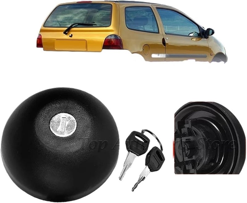Renault Fuel Tank Locking Cap With 2 Keys For Clio Laguna Megane Scenic Espace Twingo - Image 3