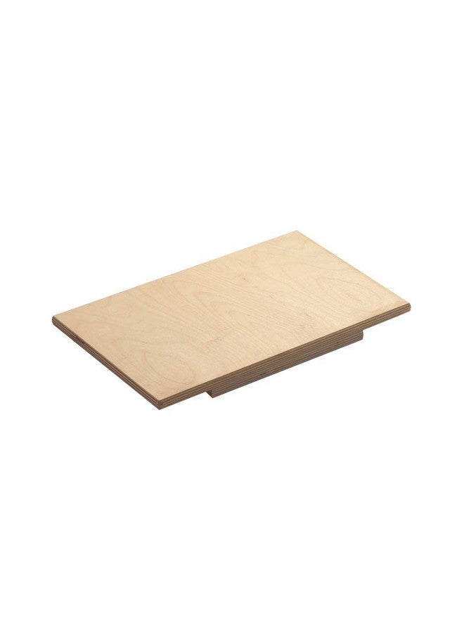 Eppicotispai Birchwood Pasta Cutting Board For Kneading Rolling or Cutting Dough With Wooden Scraper - Image 1