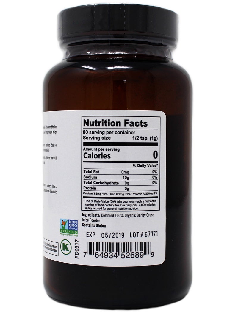 pure planet Organic Just Barley Powder - Image 2