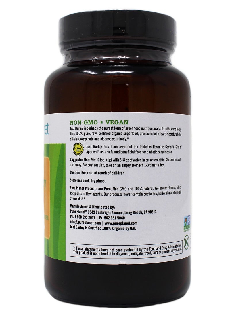 pure planet Organic Just Barley Powder - Image 3