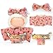 ARTST 17cm Doll ClothesOutfit Accessories Kimono Set for 67inch Dolls Girls Kawaii Chic Designer Style Strawberry Butterfly Knot HairbowPink Clothing PajamasNO Doll - Image 2