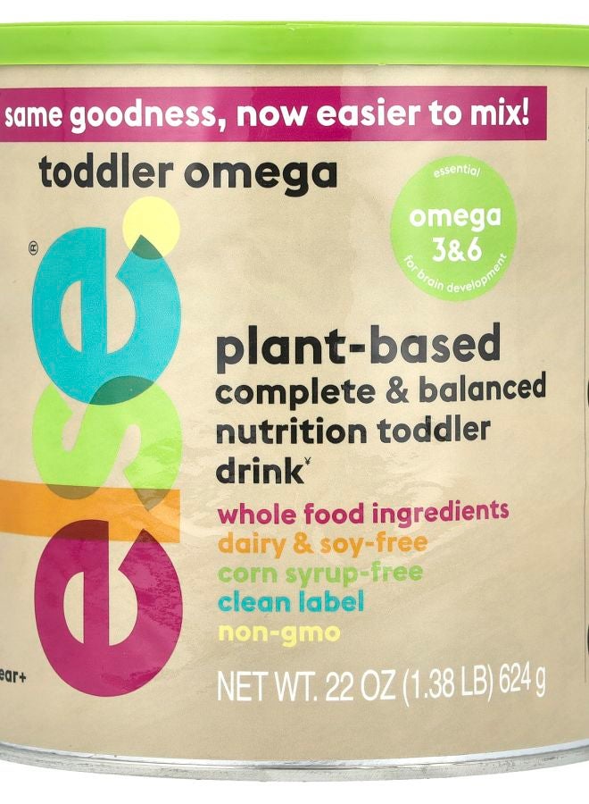 Toddler Omega Plant-Based Complete & Balanced Nutrition 12+ Months 1.38 lb (624 g)