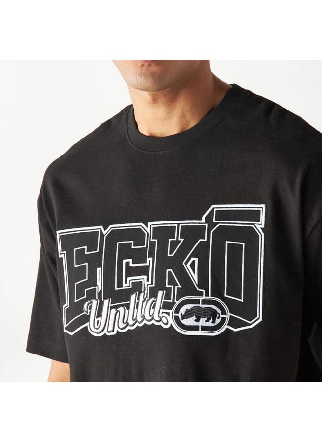 Ecko Unltd. - Ecko Unltd Typographic Print T-shirt with Short Sleeves - Image 1