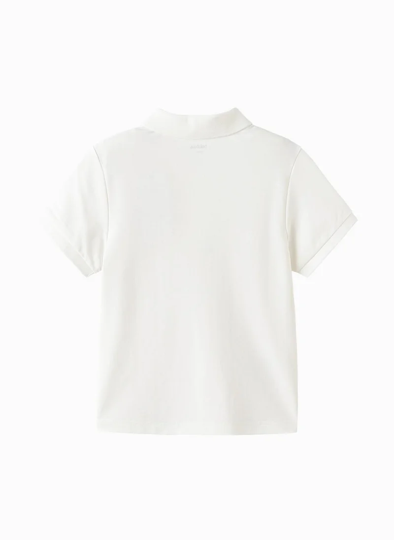 Balabala Kids Boys Lapel short-sleeved T-shirt