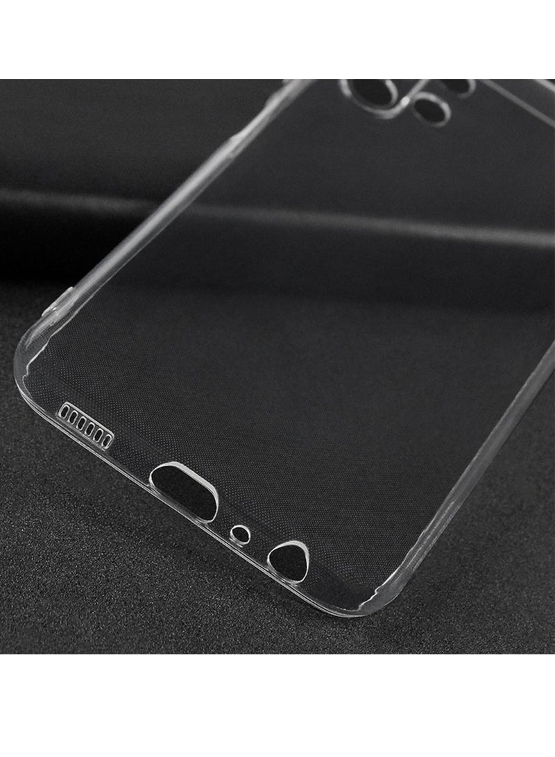 Samsung Galaxy A13 Case Cover (4G LTE), Transparent Thin with Cmaera Len Protector Hard Back Heavy Duty Shockproof TPU Bumper Case - Matte Protection  Clear - Image 5