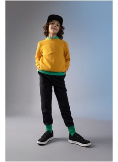 Boy Regular Fit Knitted Trousers