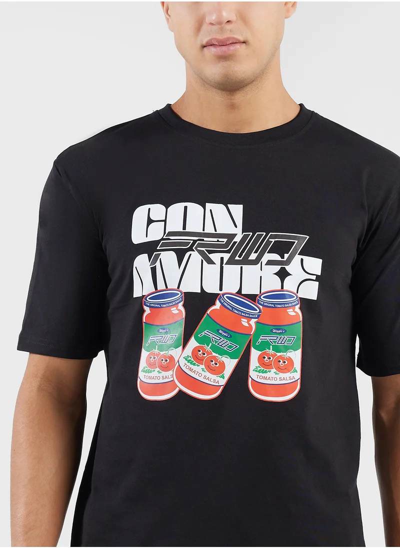 FRWD Oversized Can Tee