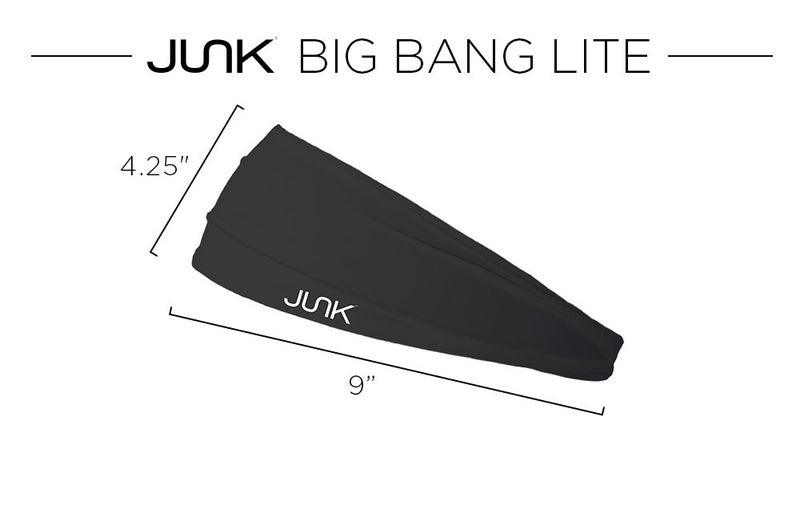JUNK Brands Big Bang Lite Headband - Moisture-Wicking, Performance Fabric, Non-Slip, Sports Sweatband for Men & Women - One Size - Compton - Image 3